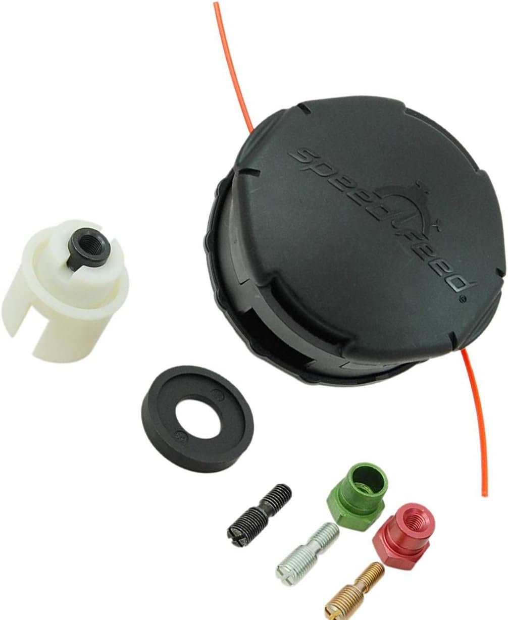 99944200907 OEM Genuine Echo Speed Feed 400 Head w/ LH1 Adaptor for Only Redmax BC220DL BC221DL BC300DL BC32 BC240DL and E-Book in A Gift