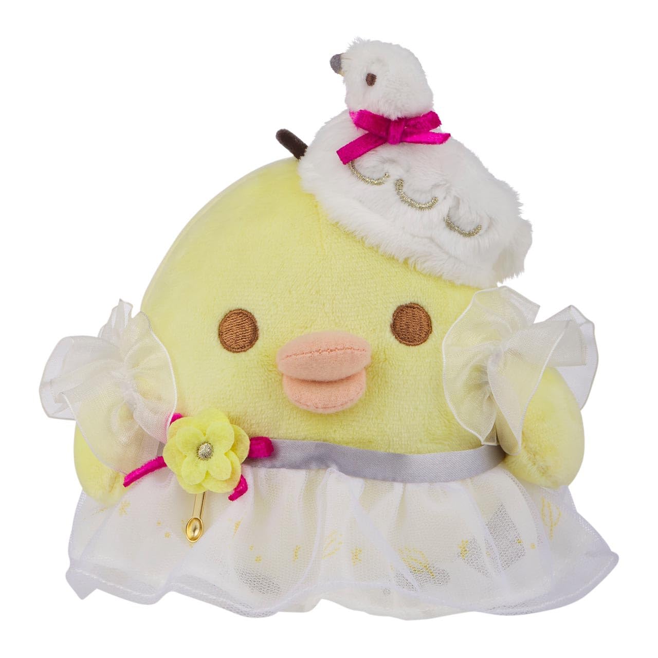 San-X Original Rilakkuma Swan Series Plush - 6" Kiiroitori