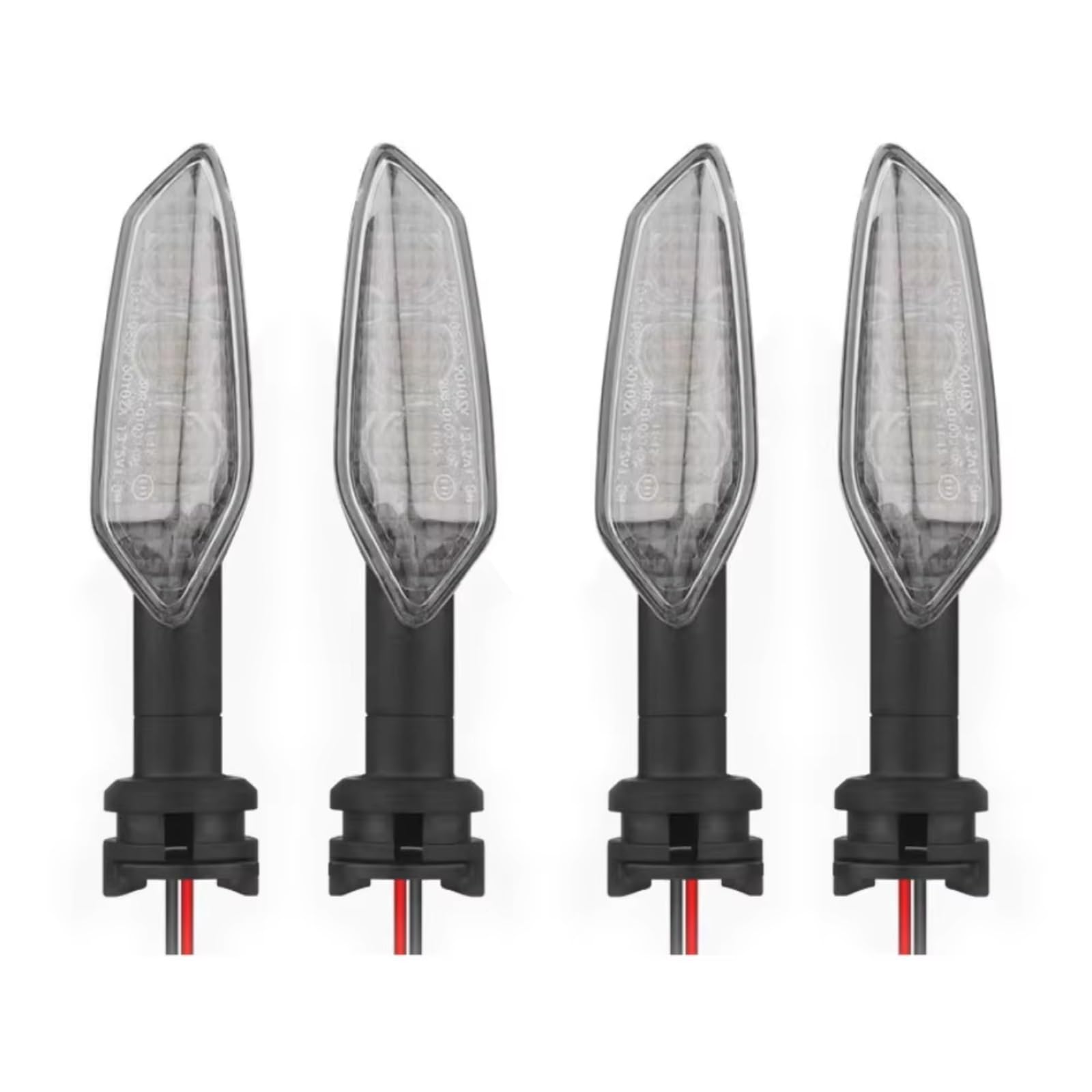 Compatibile con YAMAHA Per XT1200Z 2010-2014 Per YZFR7 2021-2023 Per YZFR15 2008-2010 Per YZFR25 2014-2023 Luce di direzione universale per moto Indicatori Moto(Clear,4pcs)