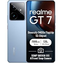 realme GT 7 5G Smartphone 12 + 256 GB Blue
