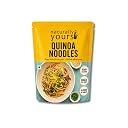 Naturally Yours Quinoa Hakka Noodles | Whole Wheat & Quinoa | No Maida, No Onion No Garlic, Jain Friendly, Vegan, Preservative Free, No MSG | High Protein & Fiber | Tastemaker Inside | 180g Pack gallery image