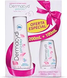 Dermacyd Sabonete Líquido Íntimo Femina 24H Kit De 2 Unidades 200 Ml + 100 Ml