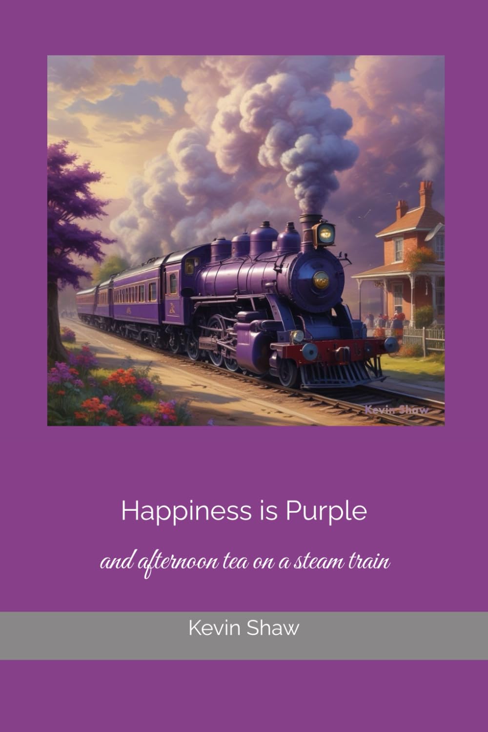 Happiness is Purple: and afternoon tea on a steam train