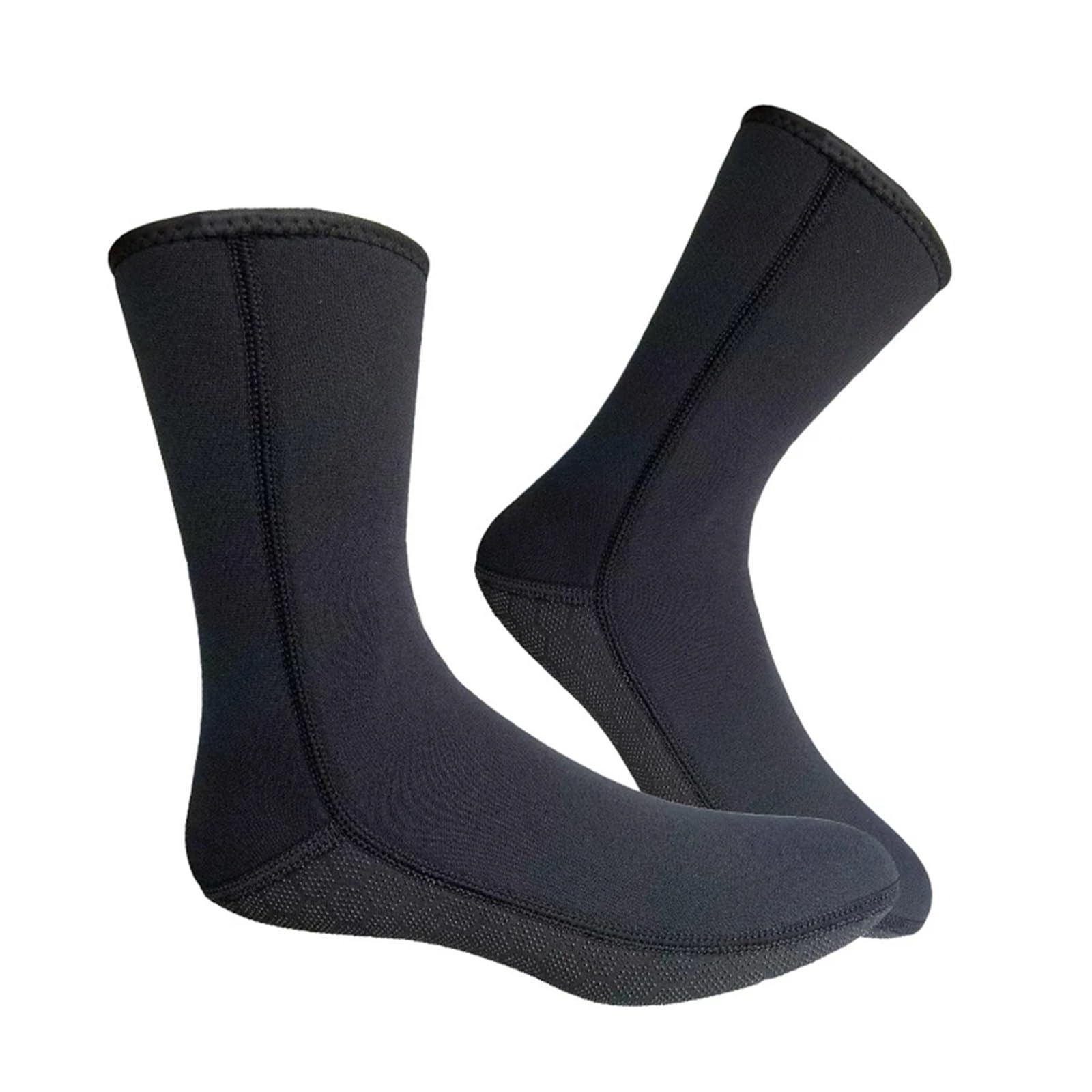 Calzini in Neoprene a Taglio Alto da 5 mm, Calzini Beach Volley for Immersioni, Nuoto, Surf, Snorkeling