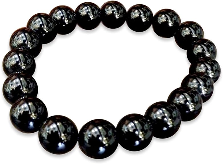 Amazon | [サンテリア] 黒水晶 モリオン10mm 最強の魔よけ 天然石