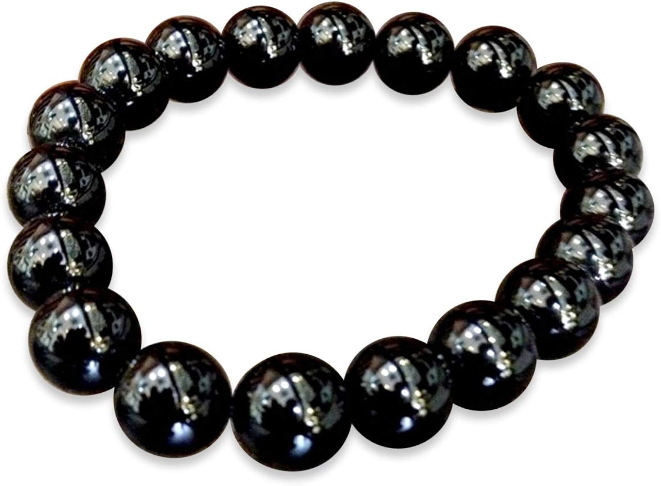 ✳15万円以上‼️最強パワー宿る貴重黒平水晶モリオン勾玉＊ブレスレット絶対おすすめ ✳15万円以上‼️最強パワー宿る貴重黒平水晶モリオン勾玉