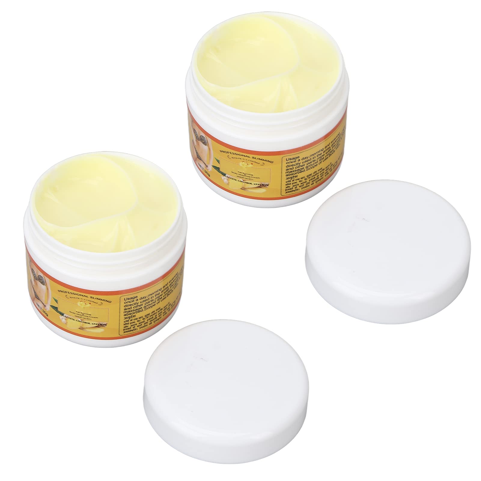 Massage Cream, Promote Metabolism Ginger Fat Burning Cream Fat Loss Safe for Thighs for Abdomen for Arms