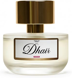 D'Cheveux Hair Perfume Mist for all hair types. Long- lasting fragrance with Jasmine, vanilla, coconut & caramel scent. Infused with Argan Oil for hydration, nourishment & shine Luxury perfume, 50ml