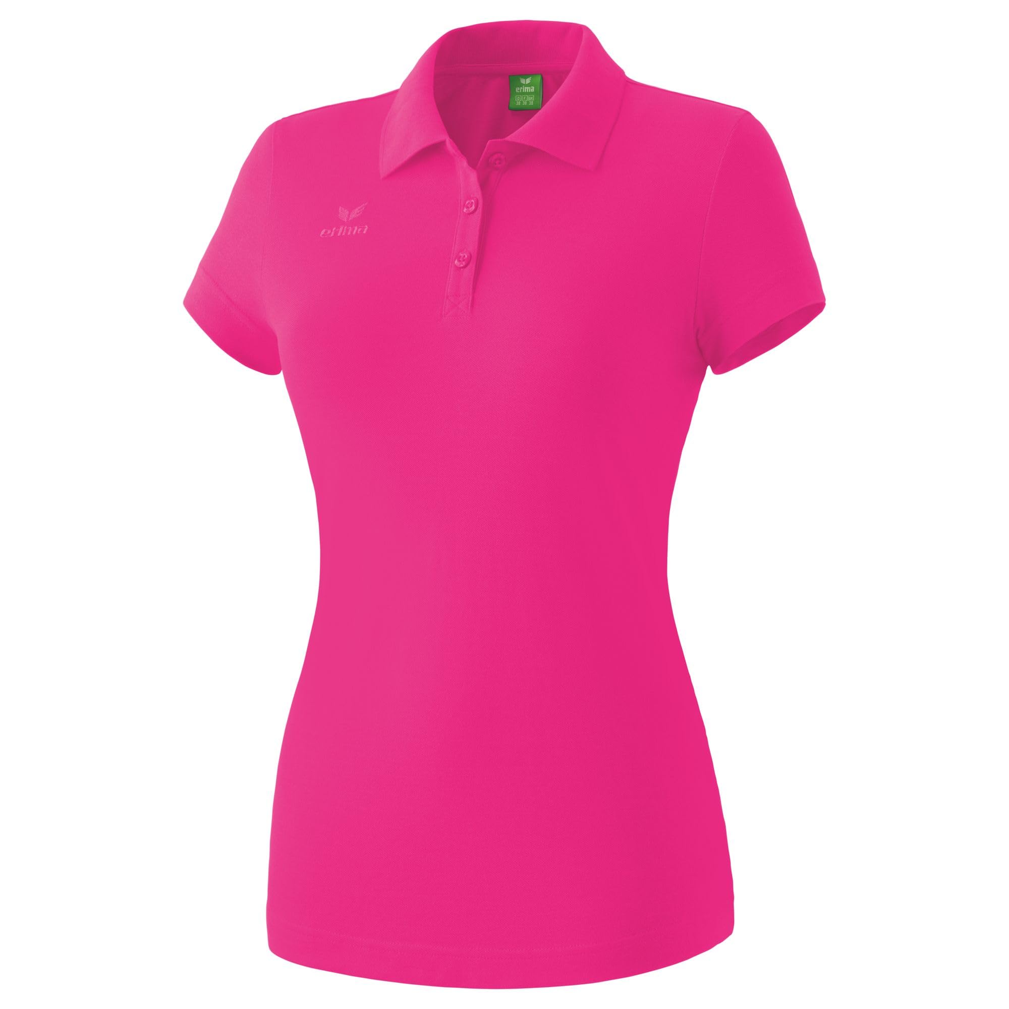 Erima Women's Teamsport Polo Shirt (2112551), Pink, 42
