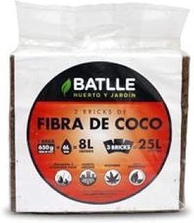 Sustrato de fibra de coco 8 L, 2 ud: Amazon.es: Jardín