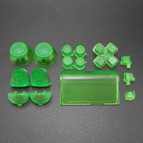 �������������� PS42.0�R���g���[���[�p �u���{�^�� �����{�^�� ���� DIY �Ή��pD-pad R1 L1 R2 L2�t�� (�����ȗΐF)