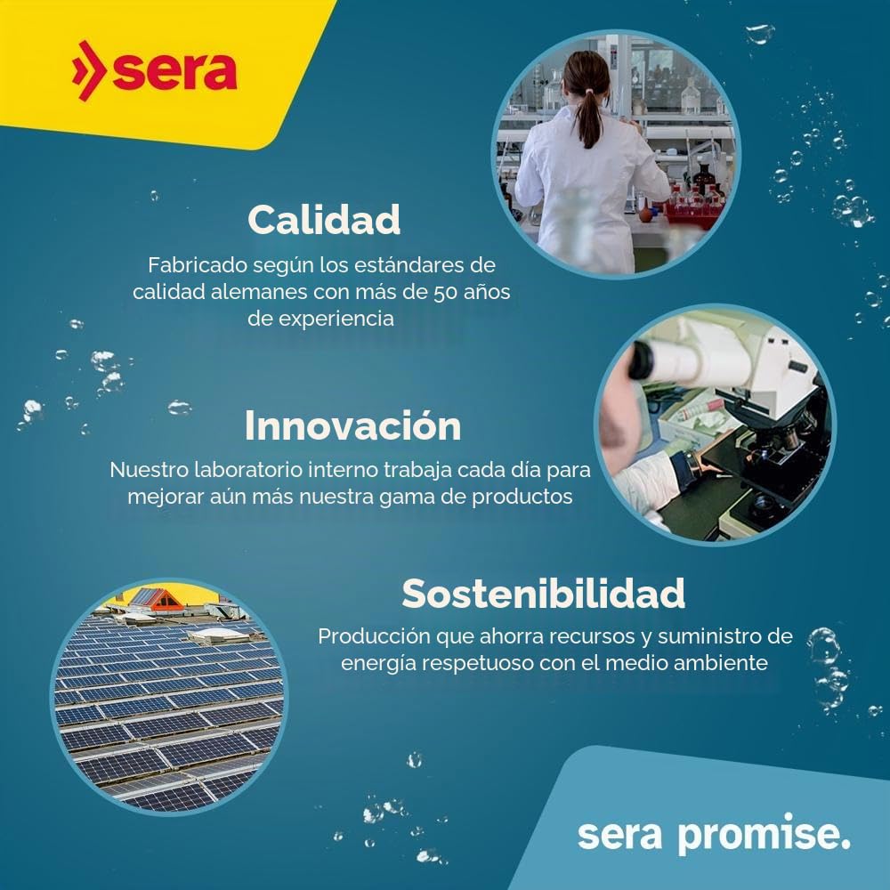 Sera pleco Chips 1 L (380 g) | alimento Principal para ancistrus y loricáridos | Chips Que se Hunden rápidamente para siluriformes raspadores y succionadores | con Fibras para una digestión Sana