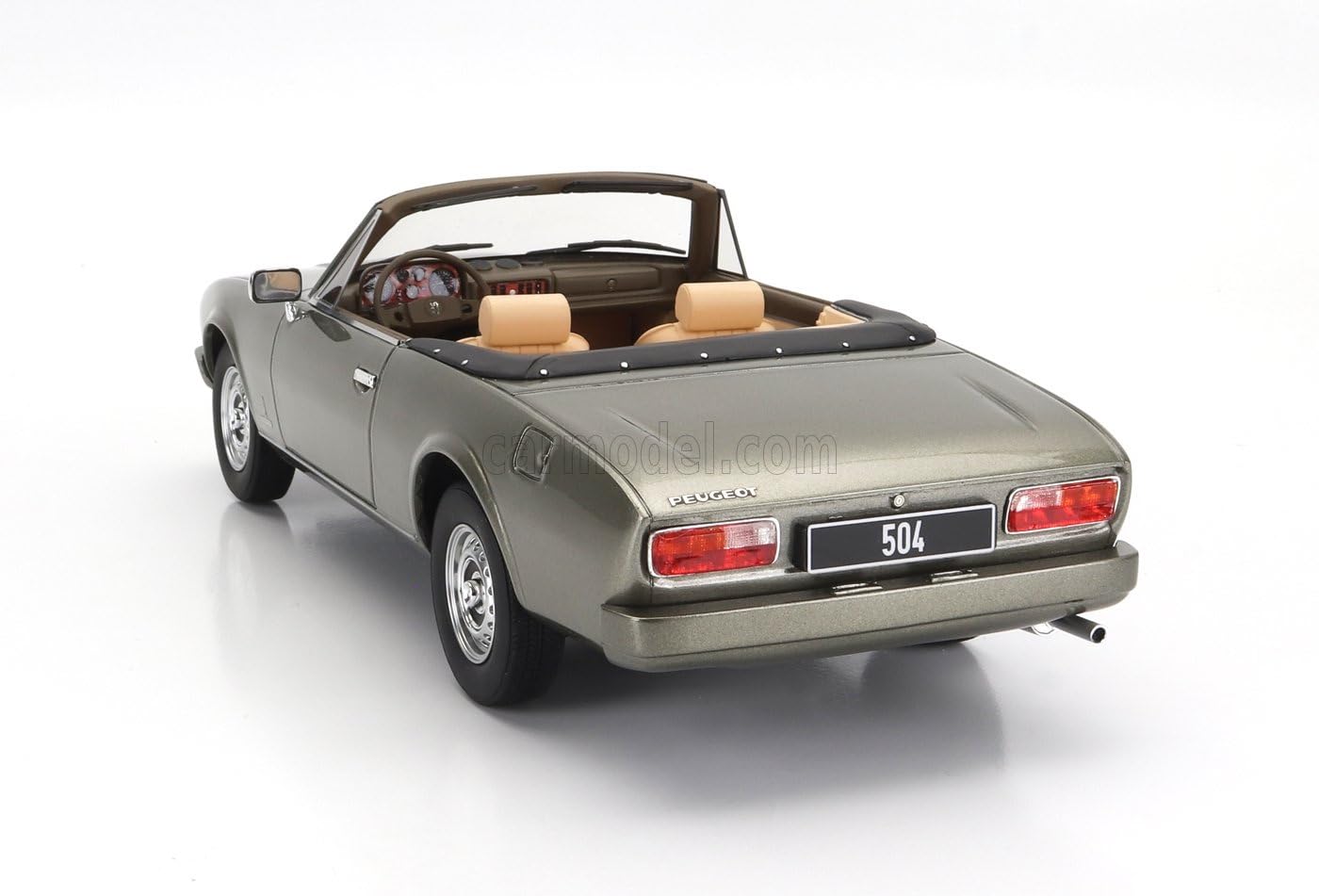 Cult 1/18 Scale Resin CML192-2 - 1983 Peugeot 504 Cabriolet - Smoked Grey