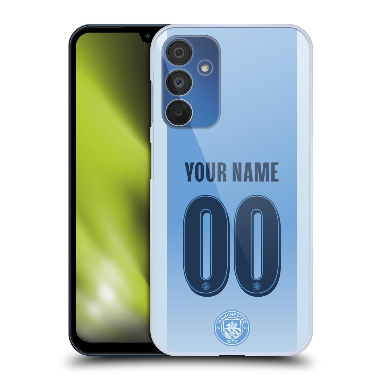 Coque Samsung Galaxy A15 Manchester City personnalisé cadeau idéal - 8