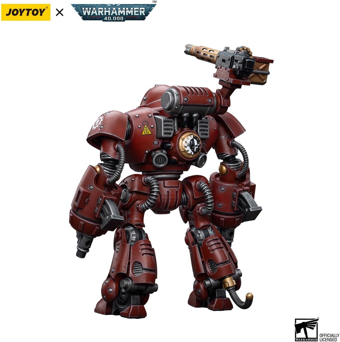 JOYTOY Action Figures Warhammer 40K 9.4inch Adeptus Mechanicus Kastelan Robot with Heavy Phosphor Blaster 1/18 Movable Model Collectible Figurine