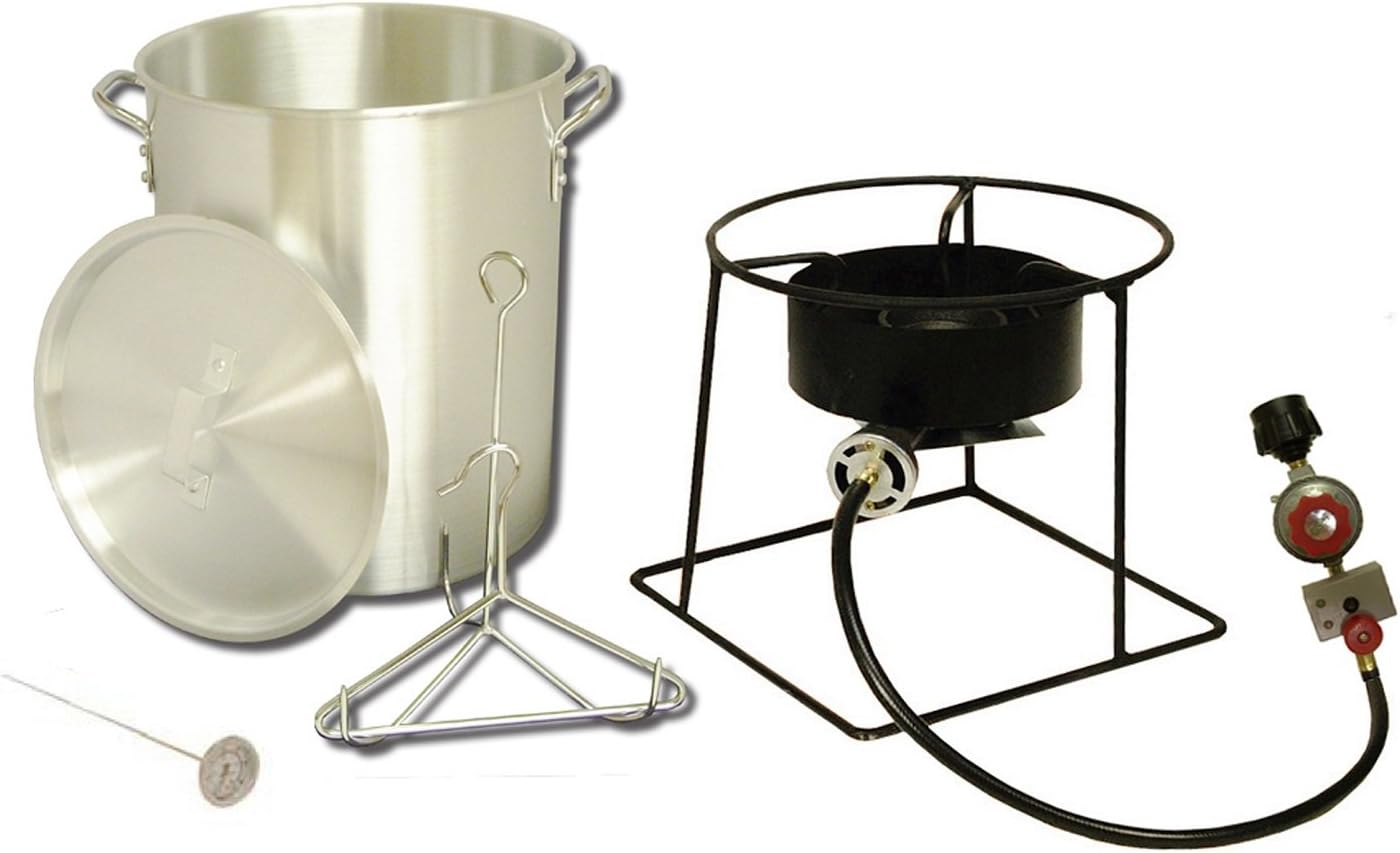 King Kooker # 1266 Portable Propane Outdoor Turkey Fryer, 29-Quart