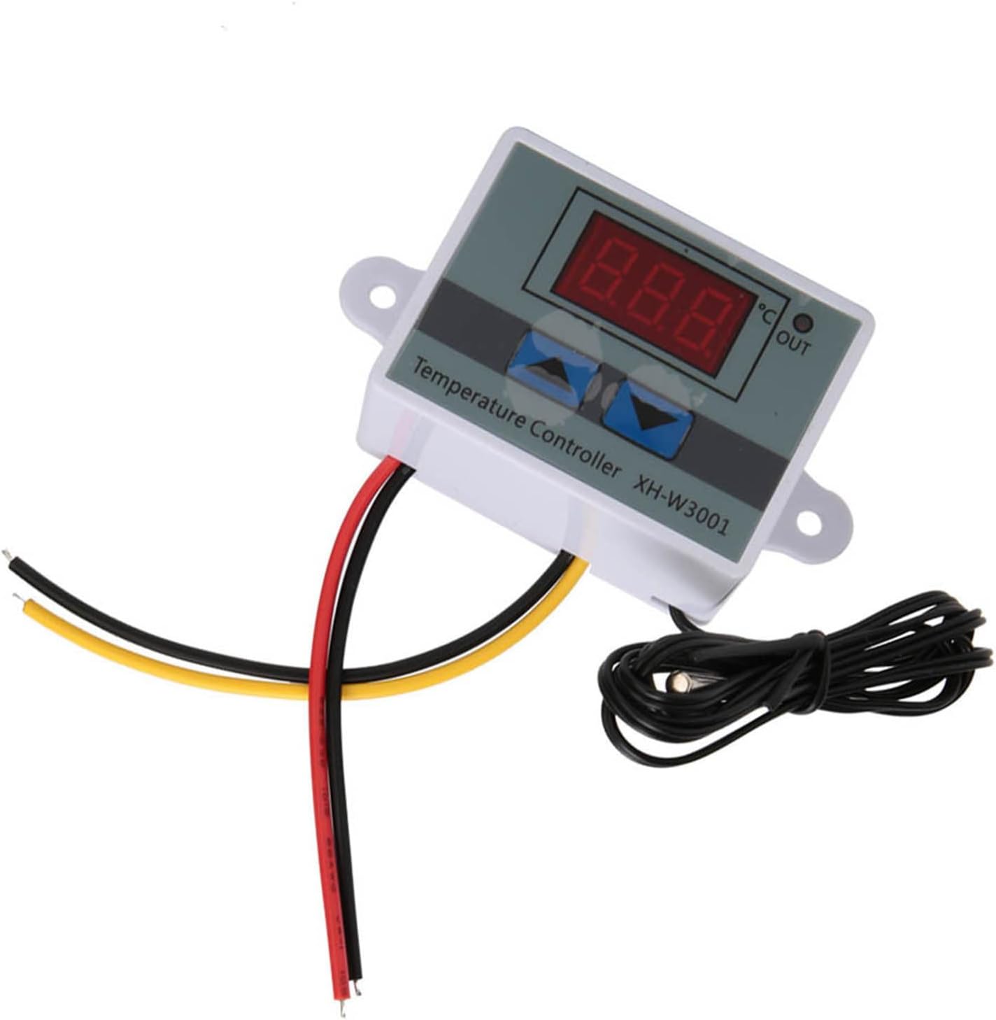 Temperature Controller Solar Water Temperature Differential Controller AC 220V 5A All-Purpose Digital Replacement Temperature Differential Thermostat with Sensor Digital Display Suitable for Solar Water Heater E Temperature Controller Solar Water Temperature Differential Controller AC 220V 5A All-Purpose Digital Replacement Temperature Differential Thermostat with Sensor Digital Display Suitable for Solar Water Heater E