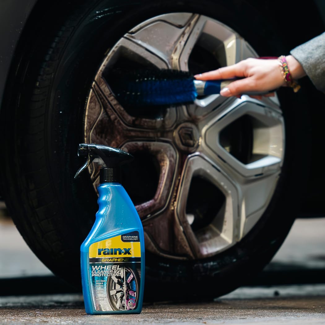 Rain-X Kit Pulizia Auto, Detailing Auto, Antipioggia, Pulizia Cerchi Macchina e Accessori