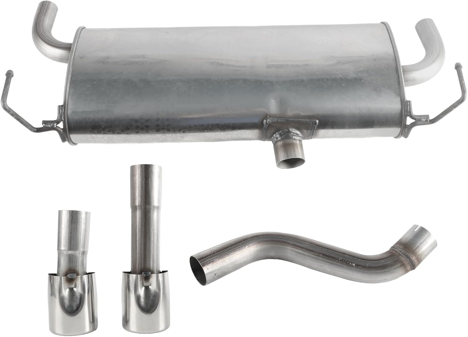 Exhaust Muffler Compatible with Ford Escape 2013 2014 2015 2016 1.6L, Compatible with Ford Escape 2017-2019 1.5L, Compatible with Ford Escape 2013-2019 2.0L 2.5L