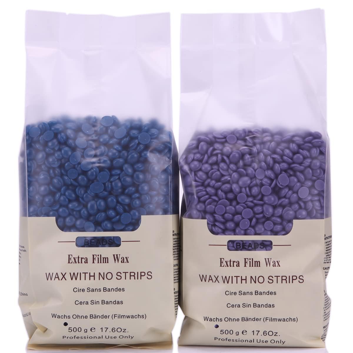 Landyta hard wax beans 1kg 脱毛ワックス ハードワックス ブラジリアンワックス 顔 鼻 全身脱毛 (カモミール&ラベンダー)