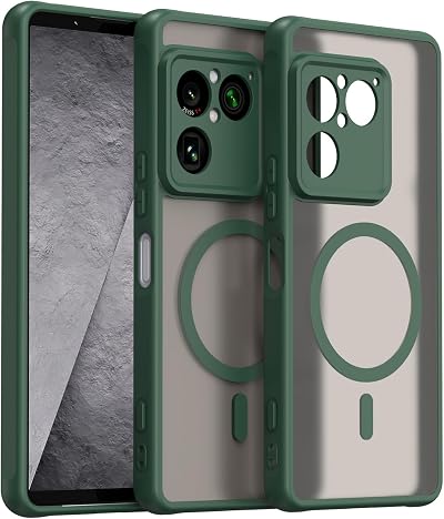 Compatible with Sony Xperia 1 VIII Case Cover,Anti-Fall,Compatible with Sony Xperia 1 VIII 5G 2026 XQ-GE54B XQ-GE54R XQ-GE54S Cell Protective Phone Case Green