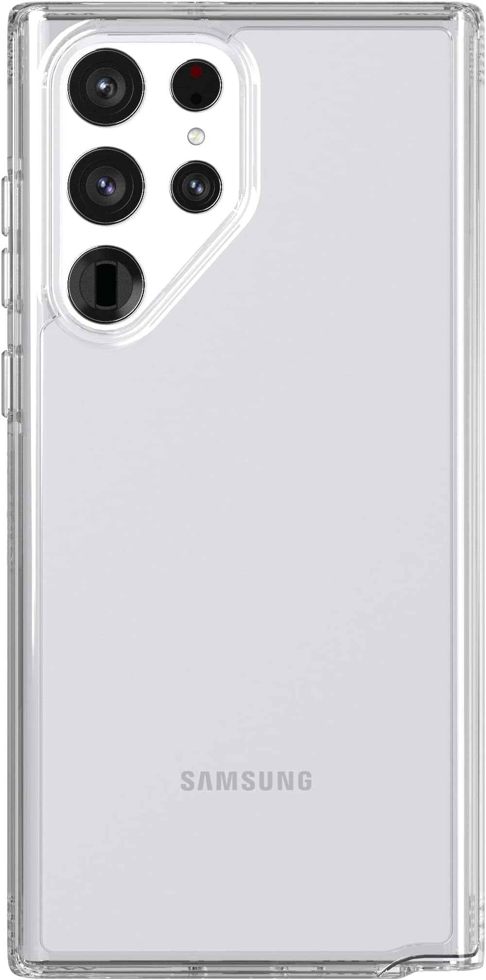 Tech21 Evo Clear for Samsung Galaxy S22 Ultra – Clear and Protective Phone Case with 12ft Multi-Drop Protection