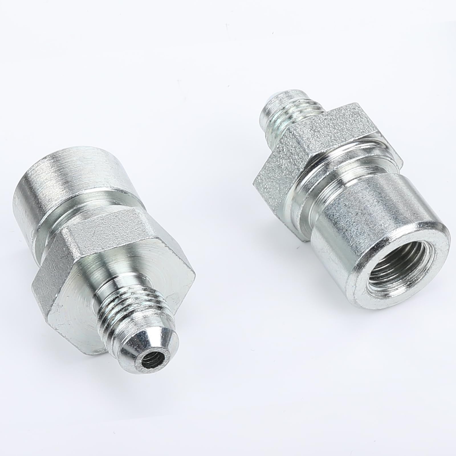 SustVita Brake Fitting Adapter, 3AN Male To 3/8-24 Inverted