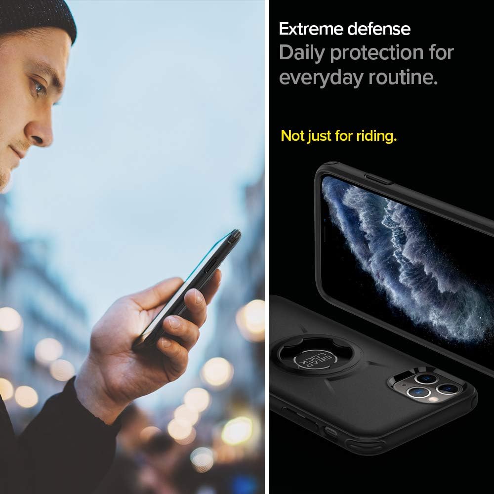 New Product Spigen Gearlock Bike Mount Case Designed for iPhone 11 Pro Case (2019) - Black