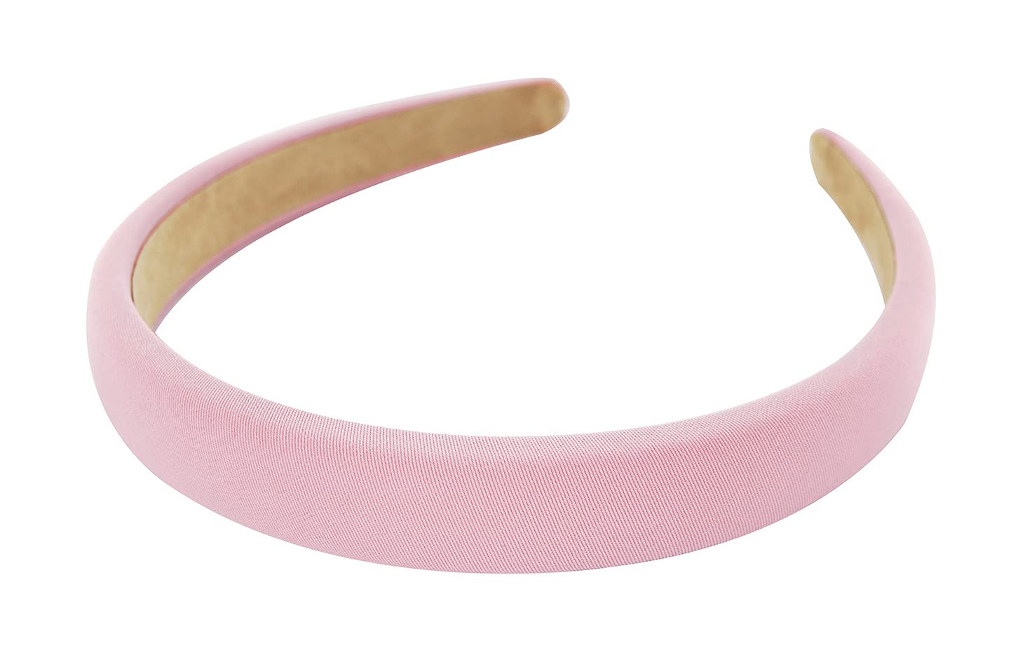 axy Headband with Fabric Padded Candy Colours - Beautiful Women's Headband Hair Accessories Hair Band HRK7 (Pink) - Image 2