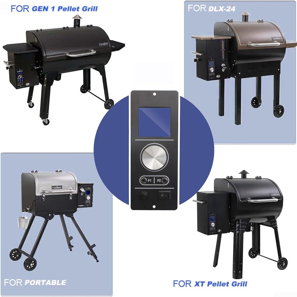 Digitaler Thermostatregler für Pelletgrills für SmokePro DLX (PG24 /PG24S / PG24B), für XT Pelletgrill und tragbar.