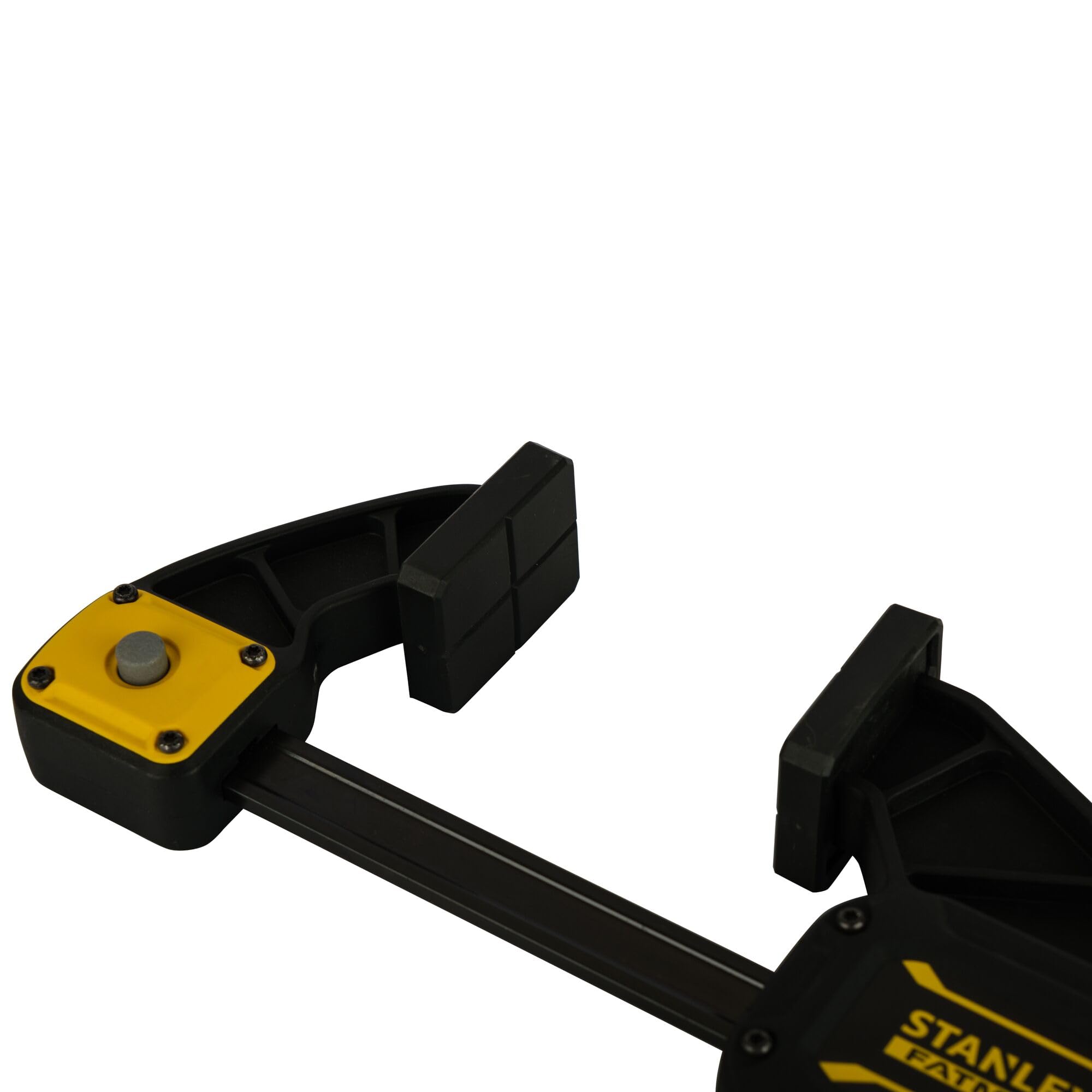 Stanley Fmht0-83235 Serre-Joint L 300 Gamme FatMax - Travaux De Précision - Rainure En V Pour Maintien Des Tubes - Rail En Acier - Corps En Nylon Renforcé - Fonction Écarteur