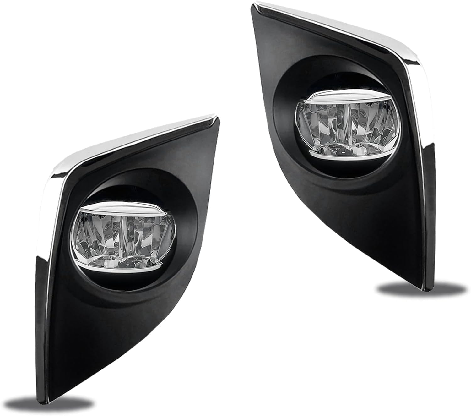 Led Fog Lights Compatible With 2014 2015 2016 Corolla/Altis CE ECO L LE, 1 Pair Of Front Bumper Driving Fog Lamps Kit with Clear Lens