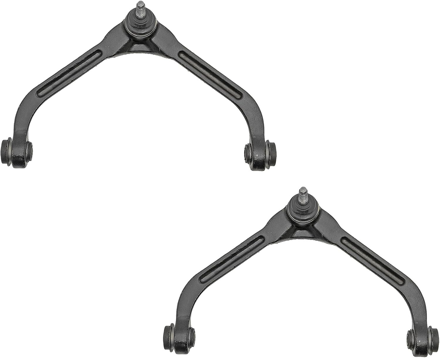 TRQ Front Upper Control Arm with Ball Joint Set 4 Piece Compatible with 2005-2007 Jeep Liberty