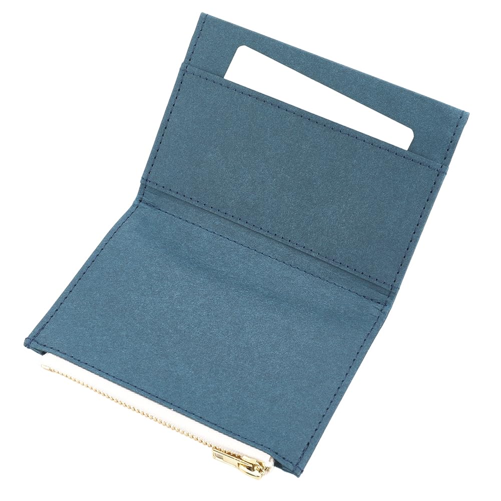 CRASPIRE Zipper Pocket for Traveler Notebook Insert Pouch Refill TN Accessories Standard Size File Folder Blue Planner Wallet Card Passport Holder Paper Storage Bag for Journal Cover Stationery — image 1