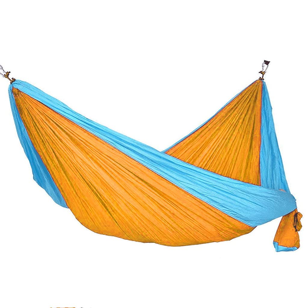 OIFAODAO Hammock, Portable Hammock Double & Single Lightweight Nylon Parachute Hammocks