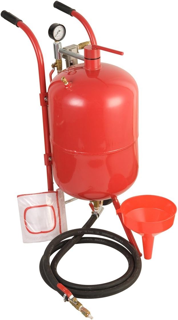 110 lb. Pressurized Abrasive Blaster 90 Day Warranty 90 Day Warranty