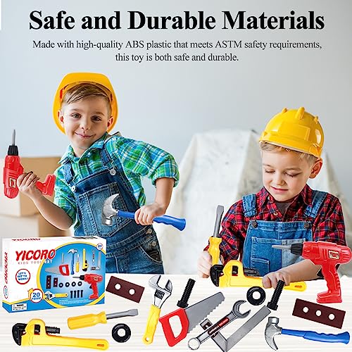 Yicoro 20616 Kids Tool Set – 20 Pcs Toddler Tool Set thumb #5