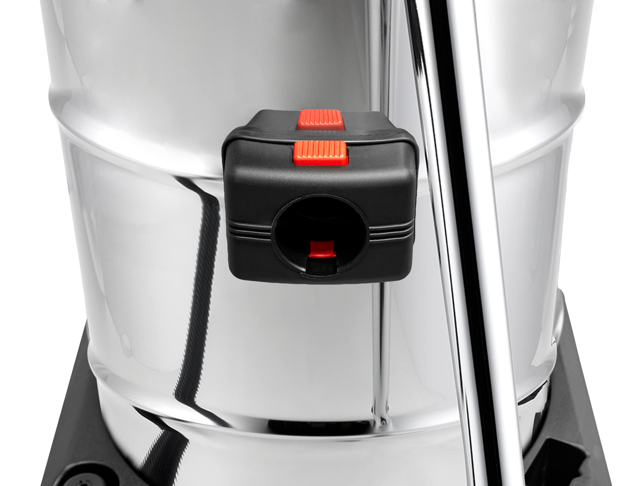 Lavor Aspirador de Polvo y Líquido WD 255 XE con 2 Motores de Alta Eficiencia, Toma Eléctrica de 2200 W para Herramientas Eléctricas y Depósito de 55 litros