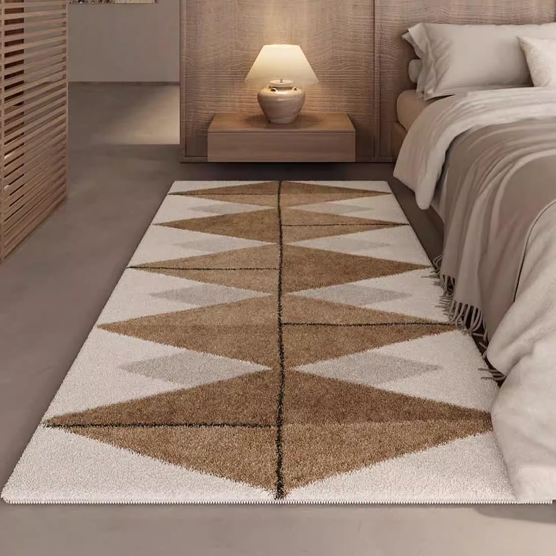 Tapis de sol doux et oriental de 100 x 200 cm pour une décoration raffinée