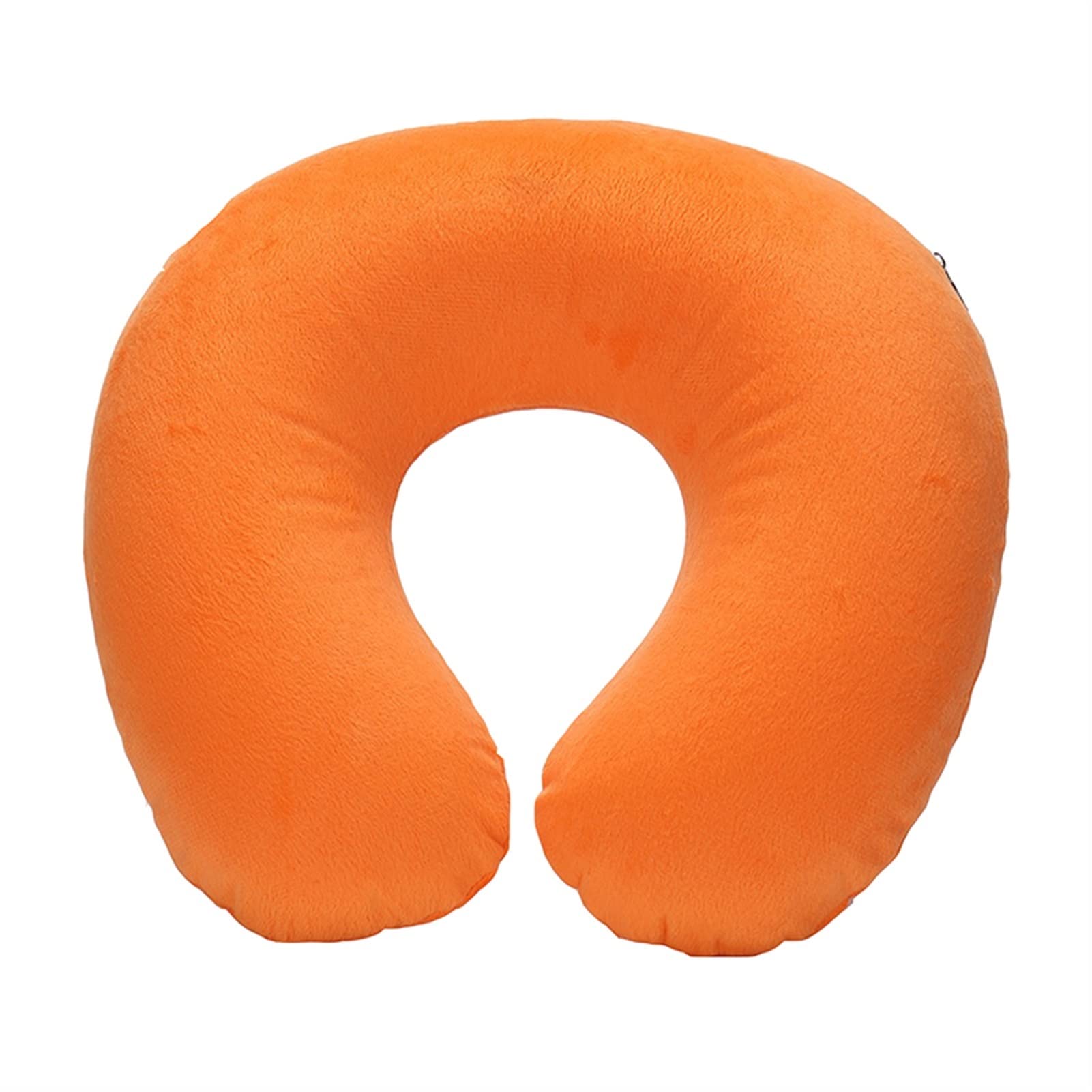 Cuscino a U Cuscino Gonfiabile per Collo Cuscino da Viaggio Cuscino per Collo Alleviare la Fatica Tessili per la Casa Comodo Cuscino per Poggiatesta Portatile Morbido (Colore : Giallo e Blu) (Arancion