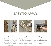 Vista 3 de Rapid Loc - Adhesivo de chapa de hormigón y chapa, adhesivo de chapa de piedra, exterior o interior, impermeable, ideal para piedra, azulejos