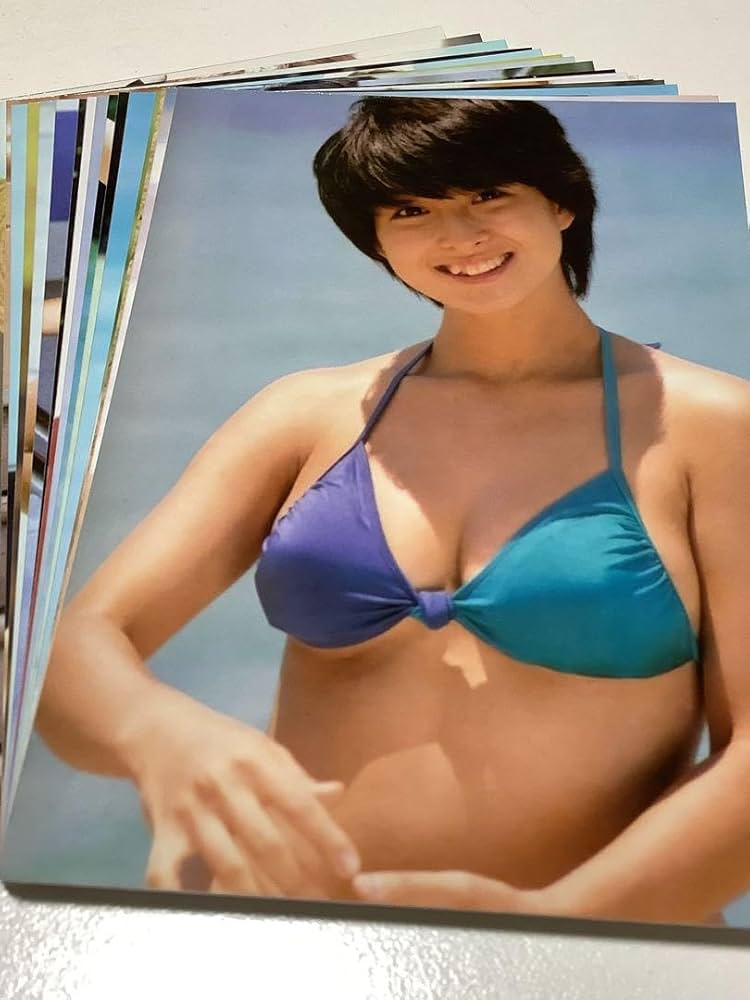 Amazon.co.jp: 5)s169) 河合奈保子 L判写真20枚set : おもちゃ