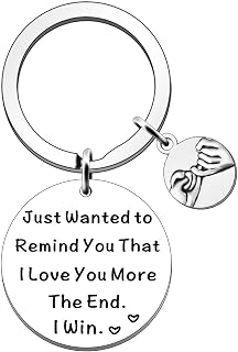 I Love You Geschenke für ihnsie Valentinstagsgeschenk für Freund Mädchen Freund Jahrestag Schlüsselanhänger Geschenke für Freund Ehemann Männer Ehefrau Paare Geburtstag I Love You The Most,
