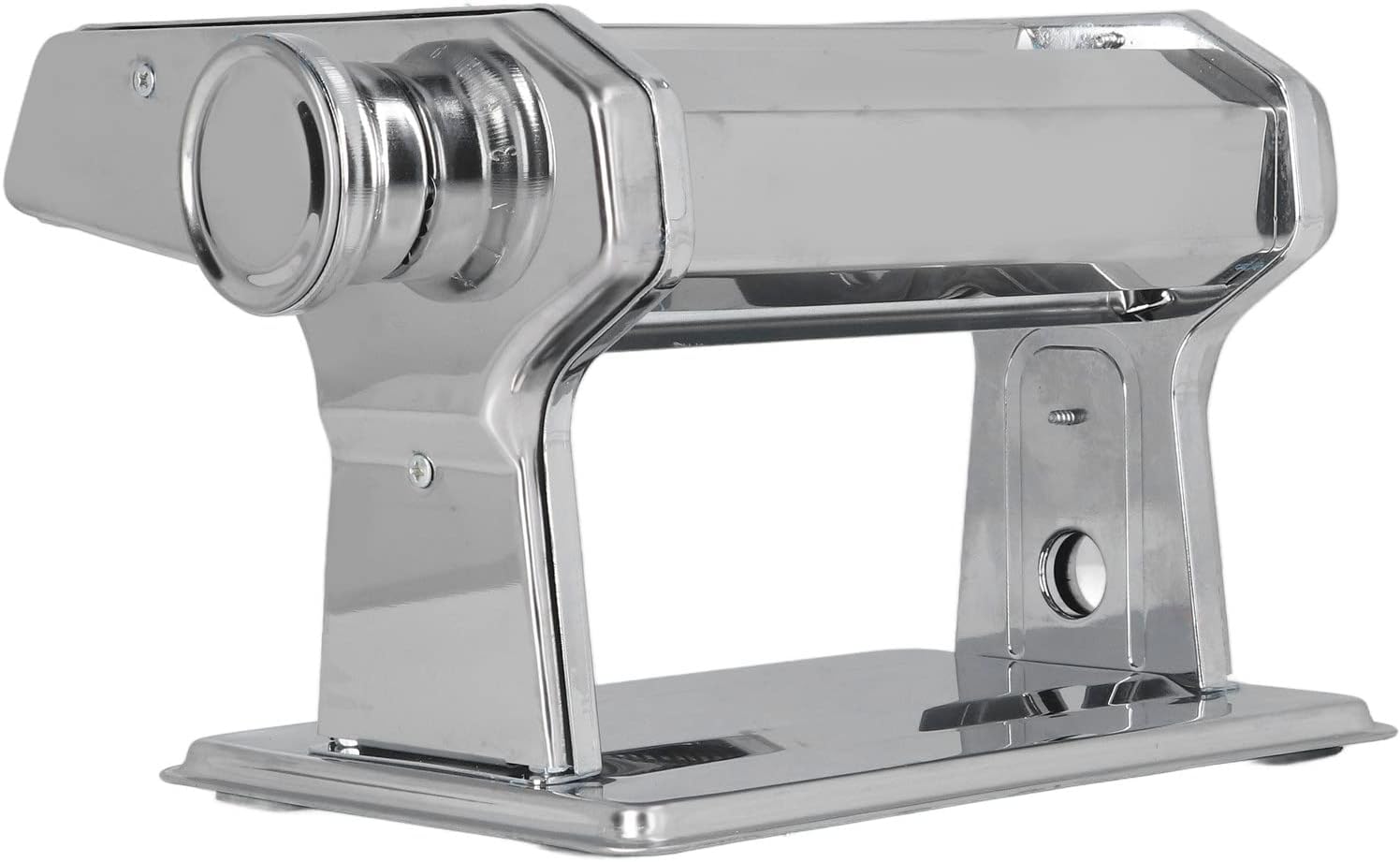 Laminadora de Masa, Manual Multifunción de Acero Inoxidable, Máquina para Hacer Fideos con 2 Cuchillas para Espagueti para Fideos para el Hogar