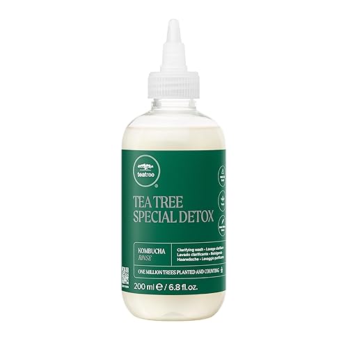 Miniatura 5 de Tea Tree Enjuague especial de kombucha de desintoxicación, elimina la acumulación, añade brillo, para todo tipo de cabello