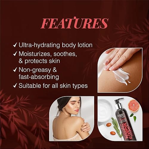 Miniatura 4 de Body Drench Loción corporal ultra hidratante de aceite de argán, 8 fl oz