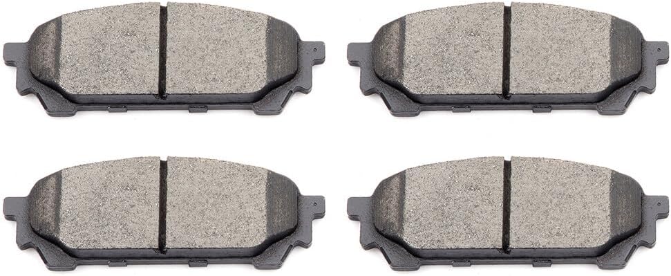 ECCPP D1004-7905 4pcs Rear Ceramic Disc Brake Pad Set Fit For Saab 9-2X 2005-2006,For Subaru Impreza 2003-2007