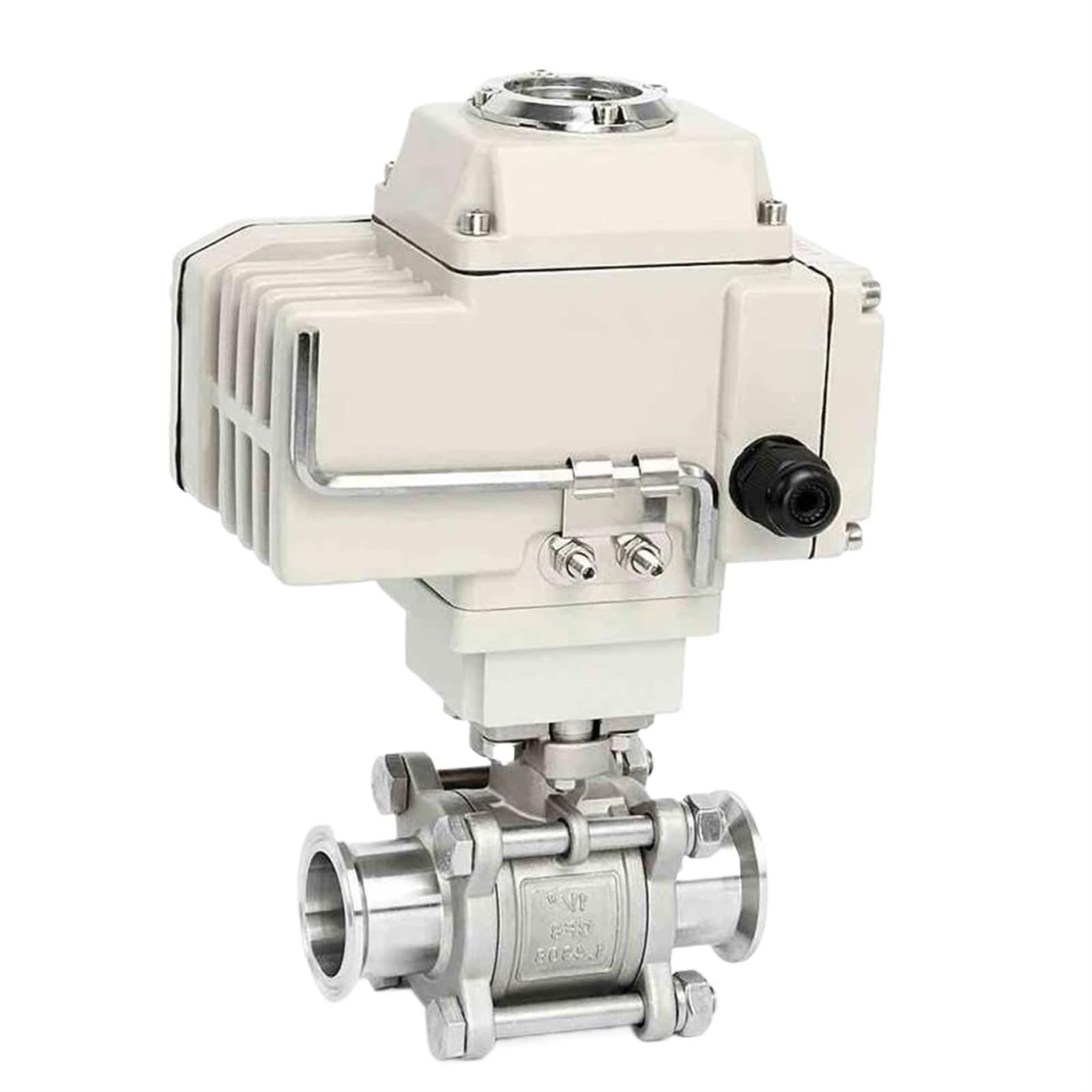 Vannes à bille motorisées DN32 avec connexion rapide Tri-Clamp