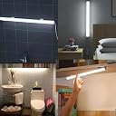 GITGRNTH 4 PCS USB Powered Strip Under Cabinet Light,Adjustable 10 Level Brightness, 3 Color Mode Mode (3000K/4000K/6000k), Perfect for Kitchen Use & Shelf & Closet & Wardrobe (Pack of 4) gallery image