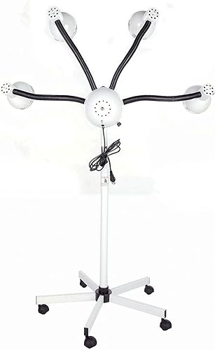 Miniatura 2 de Eastmagic Lámpara infrarroja de calefacción infrarroja lámpara roja para curar luz cercana infrarroja con 5 cabezales flexibles